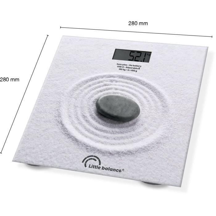 Báscula personal - LITTLE BALANCE - USB-C - Zen 2 Báscula personal - LITTLE BALANCE - USB-C - Zen 2