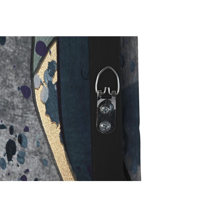 DKD Home Decor Cuadro Colonial Lila Turquesa 4.5 x 123 x 83 cm (2 Unidades) 3