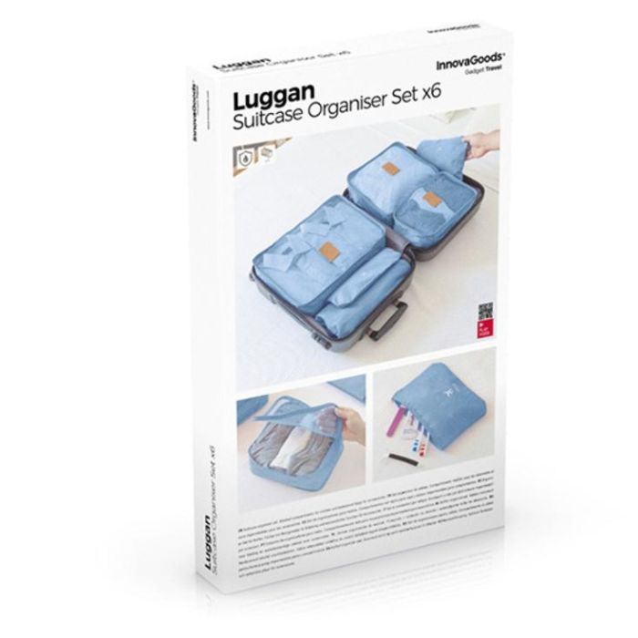 Set de Bolsas Organizadoras para Maletas Luggan InnovaGoods (Reacondicionado A+) 1 Set de Bolsas Organizadoras para Maletas Luggan InnovaGoods (Reacondicionado A+) 1