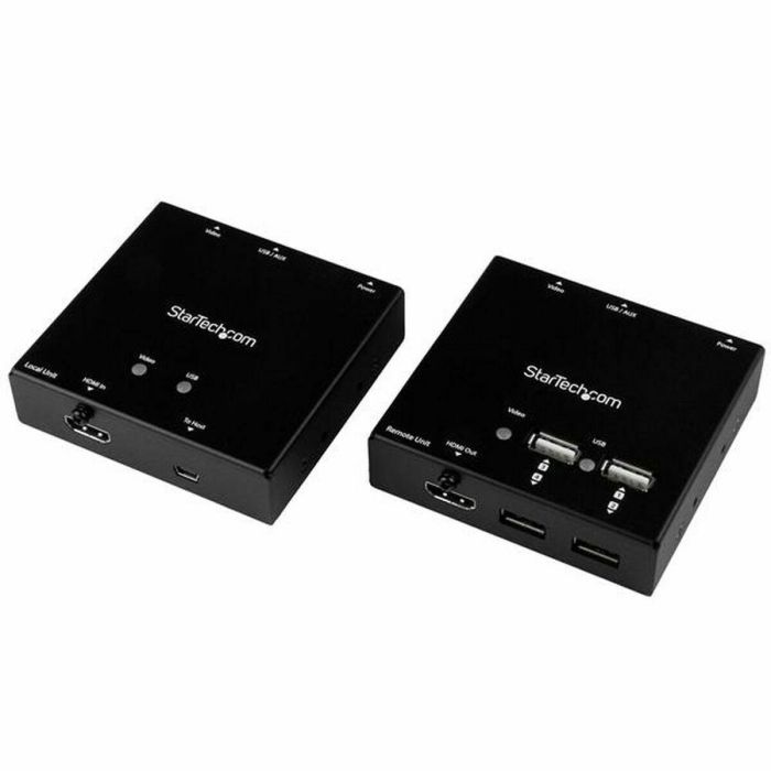 Adaptador HDMI Startech ST121USBHD WUXGA Negro 50 m 3 Adaptador HDMI Startech ST121USBHD WUXGA Negro 50 m 3