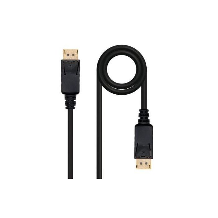 Nanocable Cable DisplayPort DP/M - DP/M 1.5 m Negro, 3840x2400 Pixeles, 21.6 Gbit/s, 10.15.2301-L150 1 Nanocable Cable DisplayPort DP/M - DP/M 1.5 m Negro, 3840x2400 Pixeles, 21.6 Gbit/s, 10.15.2301-L150 1