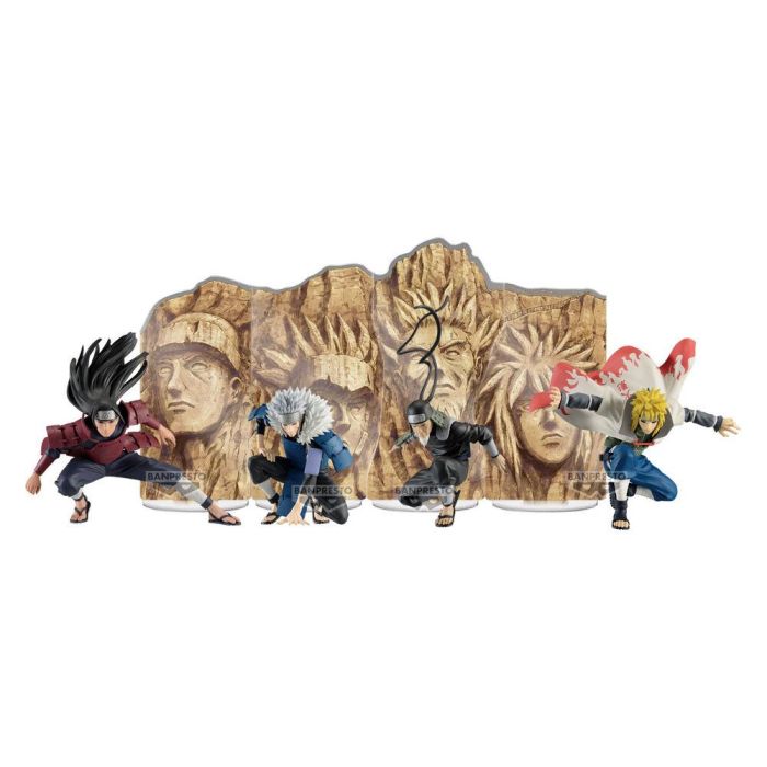 Banpresto BP28901P Figura Coleccionable Minato Namikaze de Naruto Shippuden Panel Spectacle 7 cm Pre-Pintada PVC/ABS 3