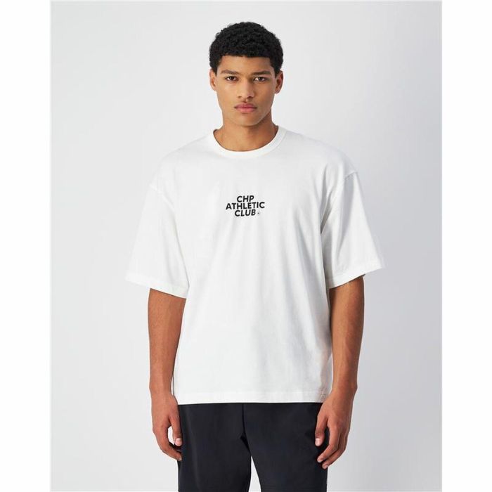 Camiseta de Manga Corta Hombre Champion SS Blanco 3