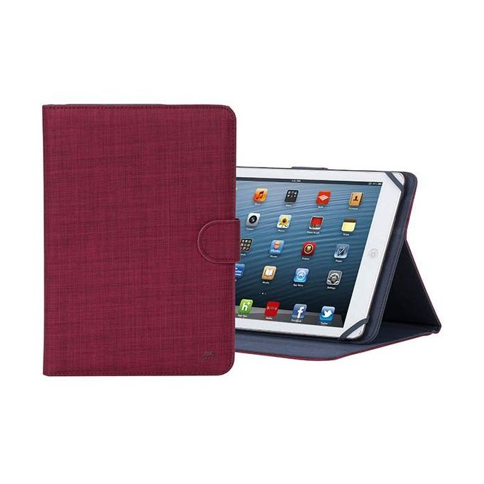 RIVACASE 3317 - Funda para Tablet Biscayne 10.1" Roja