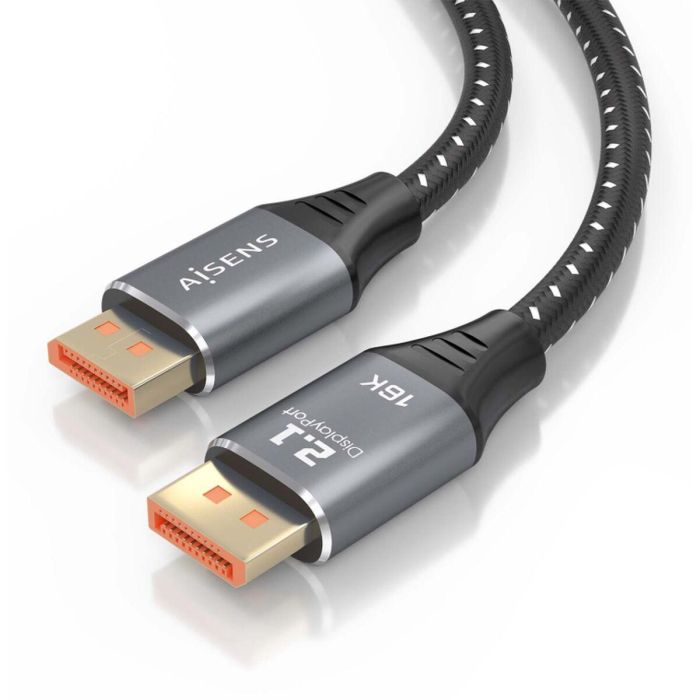 AISENS - CABLE DISPLAYPORT V2.1 16K@60HZ 80GBPS, DP/M-DP/M, NEGRO, 1.5M 3 AISENS - CABLE DISPLAYPORT V2.1 16K@60HZ 80GBPS, DP/M-DP/M, NEGRO, 1.5M 3