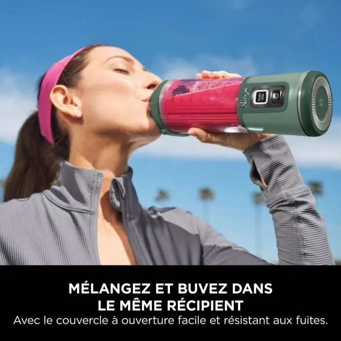 Ninja Licuadora portátil inalámbrica Blast Verde bosque BC151EUEM 1