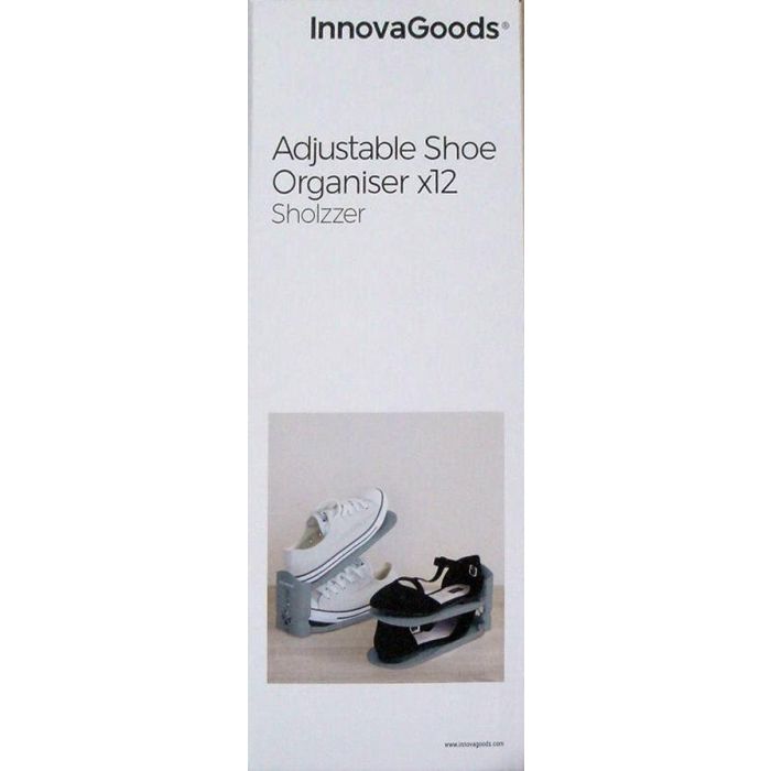Organizador de Zapatos Regulable Sholzzer InnovaGoods 6 Unidades 11 Organizador de Zapatos Regulable Sholzzer InnovaGoods 6 Unidades 11