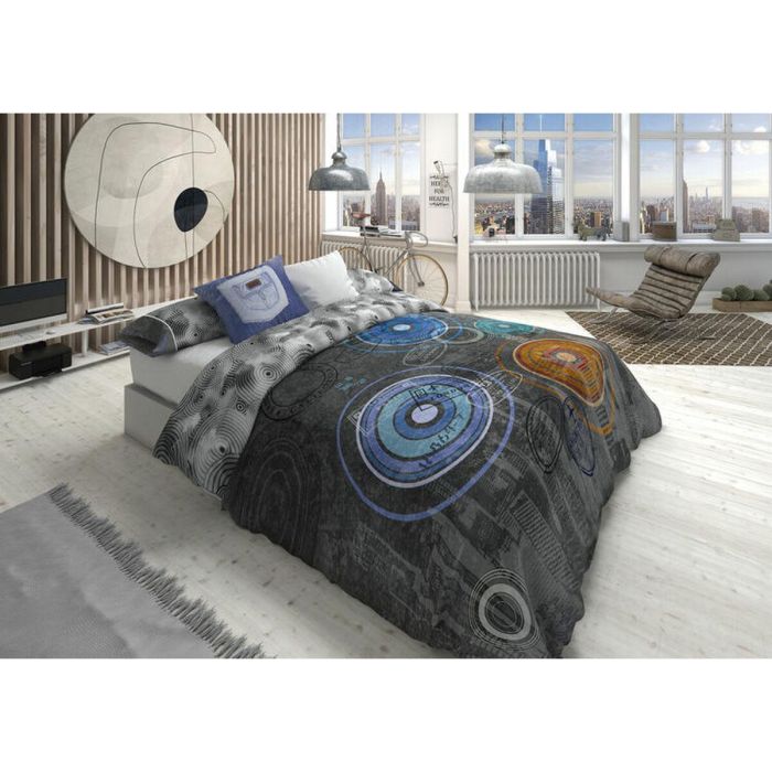 Juego de funda nórdica Lois ORLANDO P. Gris Cama de 135 2 Piezas 1 Juego de funda nórdica Lois ORLANDO P. Gris Cama de 135 2 Piezas 1