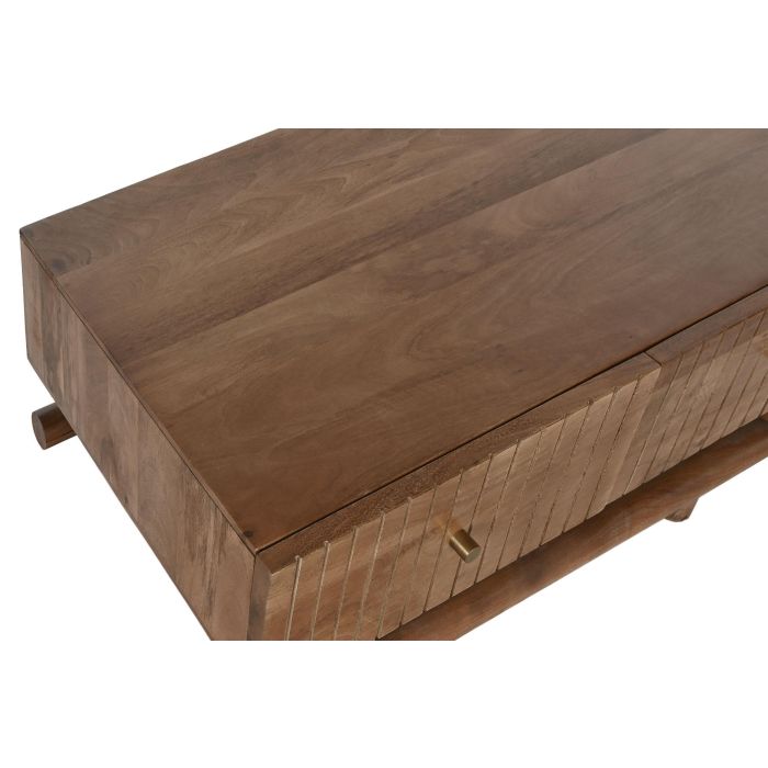 DKD Home Decor Mesa Centro Moderno Mango Natural 60 x 45 x 100 cm 4