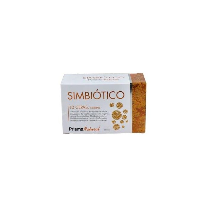 PRISMA NATURAL Simbiótico Prebiótico Flora Intestinal para la digestión 15 sobres