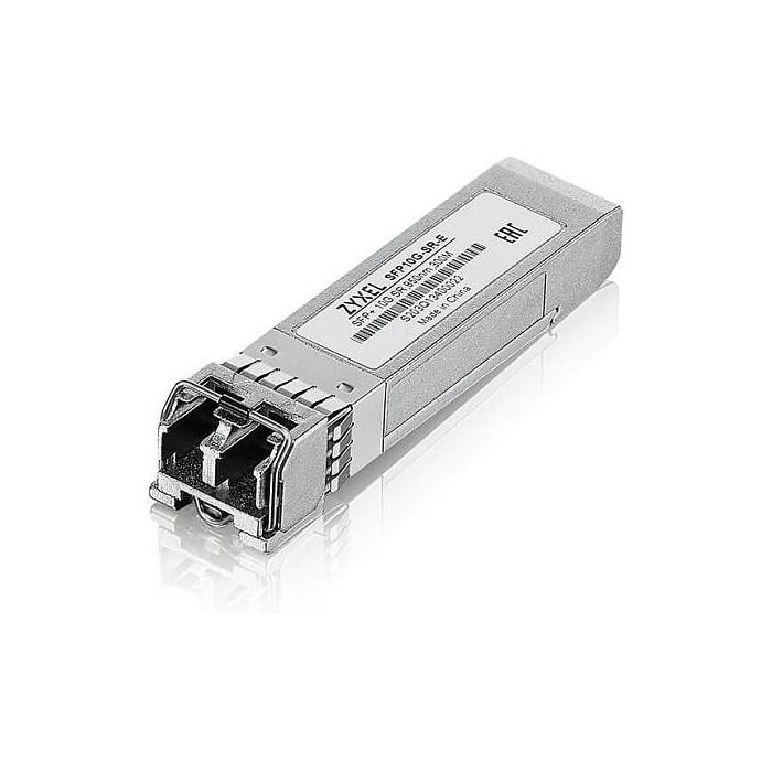 Zyxel Módulo Transceptor SFP10G-SR-E Fibra Óptica 10000 Mbit/s SFP+ 850 nm Zyxel Módulo Transceptor SFP10G-SR-E Fibra Óptica 10000 Mbit/s SFP+ 850 nm