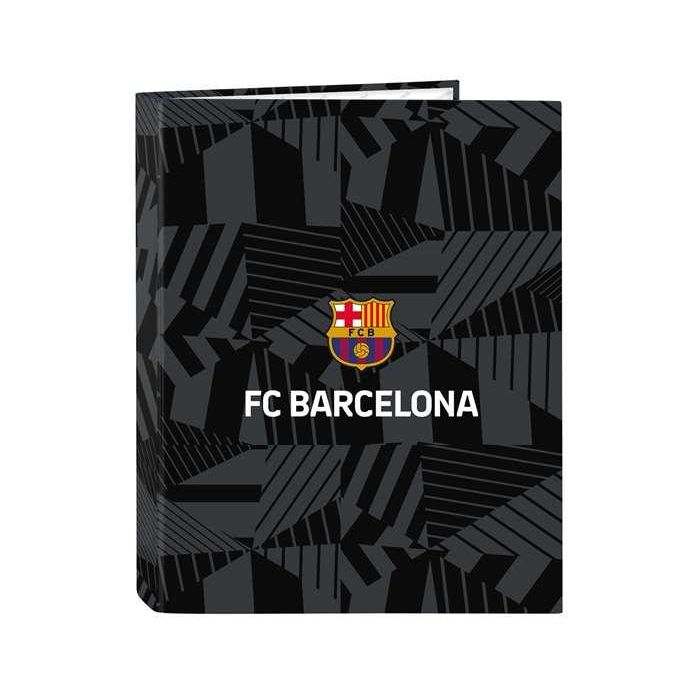 Carpeta folio 4 ani.mixtas f.c.barcelona "black" 26,5x33x4 cm