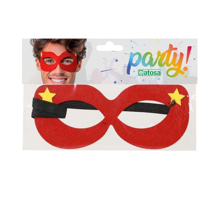 Gafas Antifaz Rojo Con Estrellas Para Superhéroe Infantil - Ideal para Disfraces y Fiestas 1 Gafas Antifaz Rojo Con Estrellas Para Superhéroe Infantil - Ideal para Disfraces y Fiestas 1