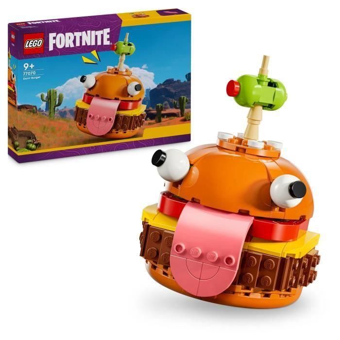 Lego Fortnite Hamburrrguesa Set de Construcción para Gamers a Partir de 9 Años (77070)