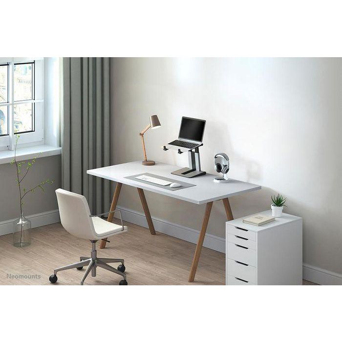 Neomounts NSLS200 Soporte Plegable Universal para Portátil 10-17" hasta 5 kg Altura Ajustable 20,7-26,7 cm Plateado 15