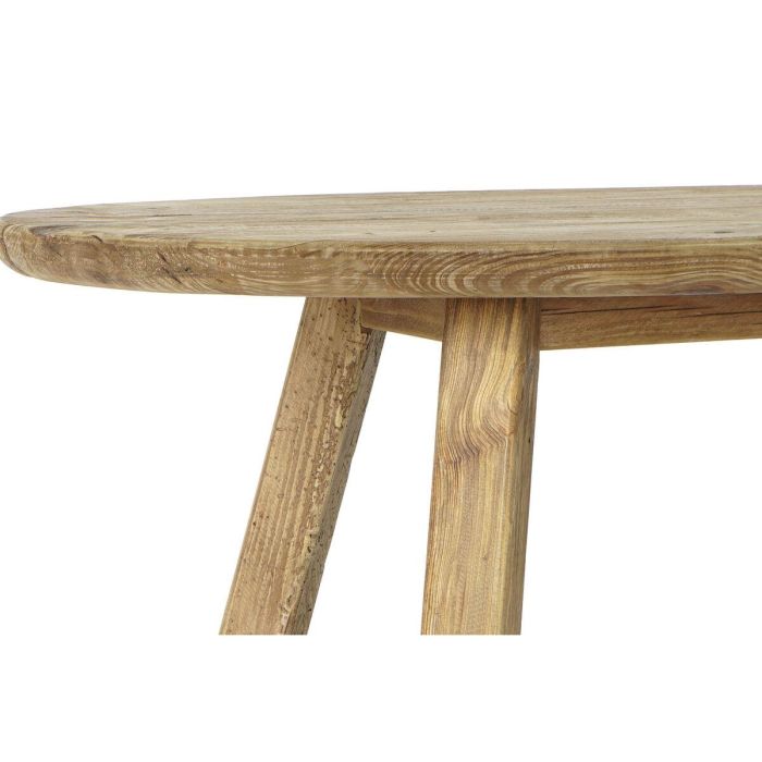 Mesa de Centro DKD Home Decor Natural Marrón Madera Madera Reciclada 139 x 59 x 35 cm 140 x 60 x 35 cm 2