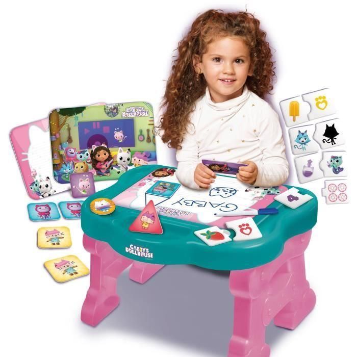 Mesa Educativa Gabby Dollhouse - LISCIANI - Más de 10 juegos fáciles y divertidos 1