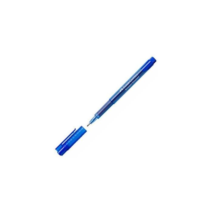 Faber Castell Rotulador Broadpen Document 0.8 mm Azul (10 Unidades) (10 Unidades)