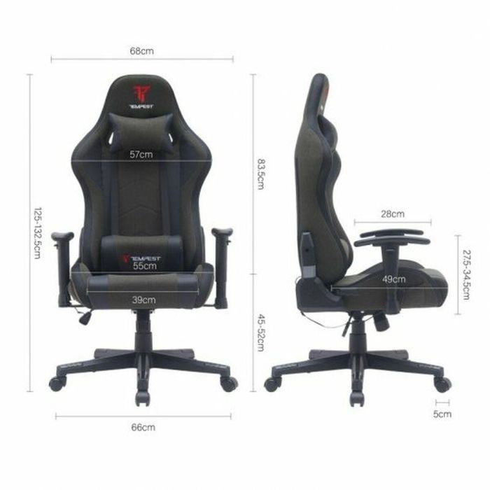 Silla Gaming Tempest Glare Negro 2