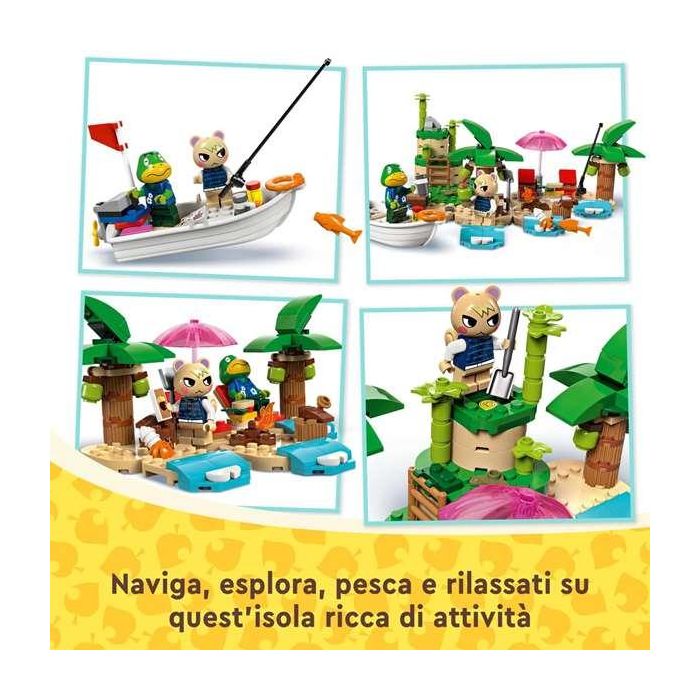 Juego de construccion paseo en barca con el capitán lego animal crossing 13