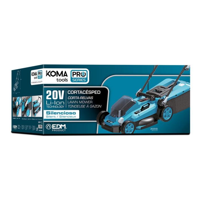 Cortacésped 20v (sin batería ni cargador) 97x93cm koma tools 3 Cortacésped 20v (sin batería ni cargador) 97x93cm koma tools 3
