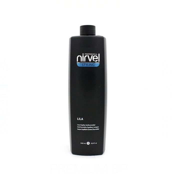 Nirvel Laca Lila Anti Humedad 1000 Ml - Rechaza la humedad, brillo extraordinario, no descama, fijación normal