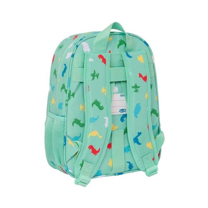 Mochila Escolar Peppa Pig George Menta 26 x 34 x 11 cm 2 Mochila Escolar Peppa Pig George Menta 26 x 34 x 11 cm 2
