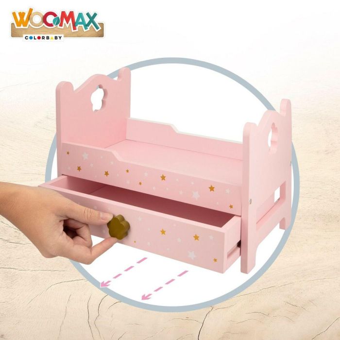 Cama Woomax Rosa 4 Unidades 31 x 20 x 16 cm 5