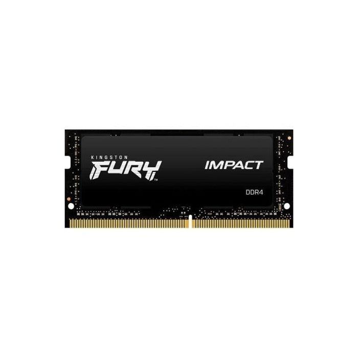 Kingston Technology FURY Impact módulo de memoria 8 GB 1 x 8 GB DDR4 3200 MHz Kingston Technology FURY Impact módulo de memoria 8 GB 1 x 8 GB DDR4 3200 MHz