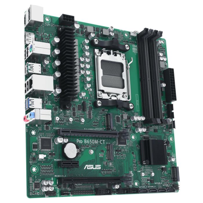 ASUS PRO B650M-CT-CSM Placa Base para PC, Socket AM5, AMD Ryzen 7000 Series, DDR5-SDRAM, Micro ATX 2