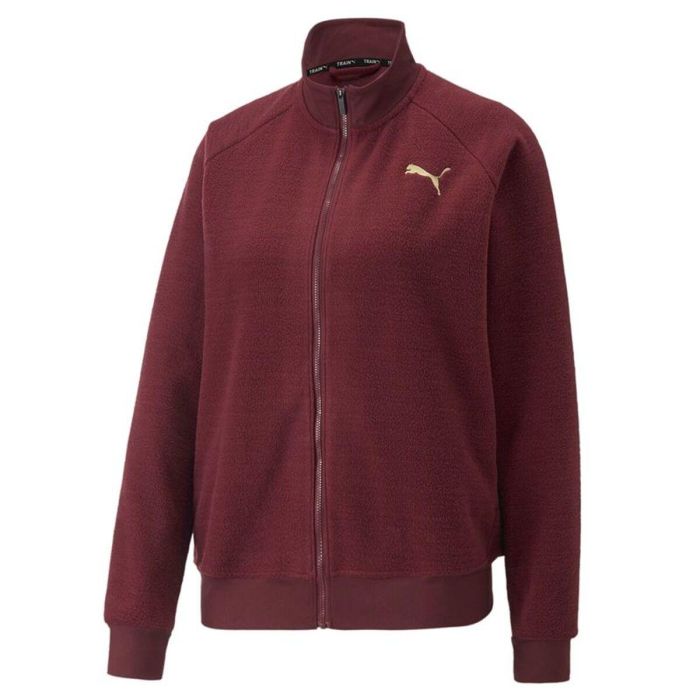 Chaqueta Deportiva para Mujer Puma Fit Sherpa Rojo Oscuro 3