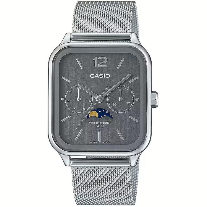 Reloj Hombre Casio MTP-M305M-8AVER Gris Plateado Reloj Hombre Casio MTP-M305M-8AVER Gris Plateado