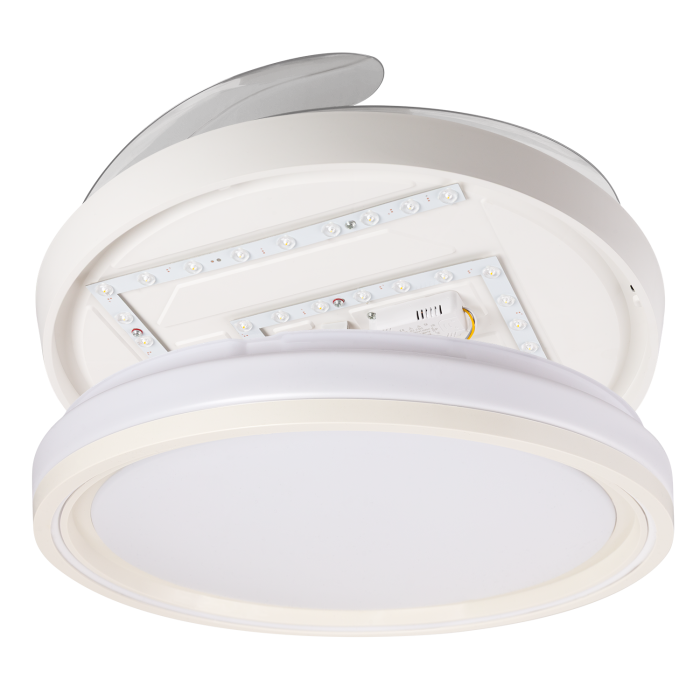 Ventilador de Techo LED 59W 5900LM CCT DC Ultra Silencioso con Mando a Distancia Función Verano-Invierno 3