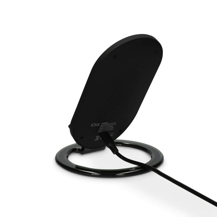 Cargador Inalámbrico para Smartphones Qi KSIX Negro 1 Cargador Inalámbrico para Smartphones Qi KSIX Negro 1