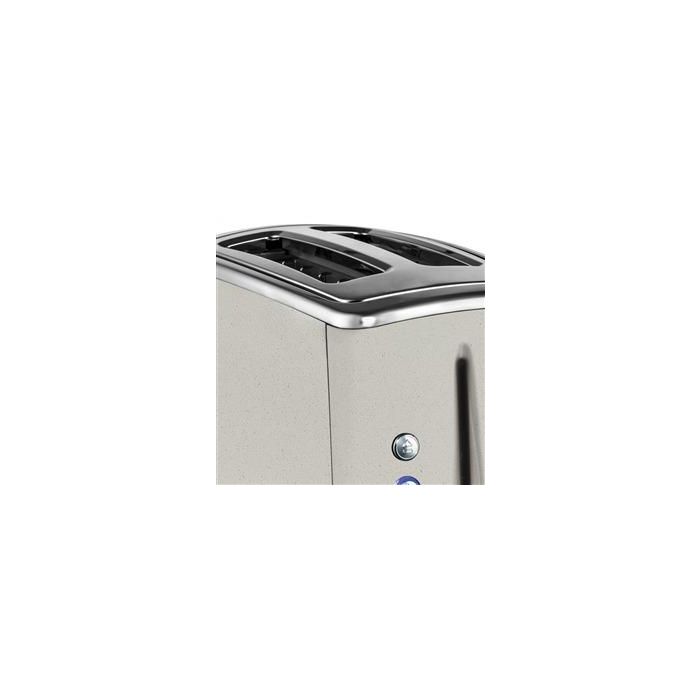 Russell Hobbs 26970-56 Tostador Luna Stone 2 Rebanadas, Control Nivel Tueste, Soporte Calientapanecillos, Función Levantar y Ver, Bandeja Recogemigas 3