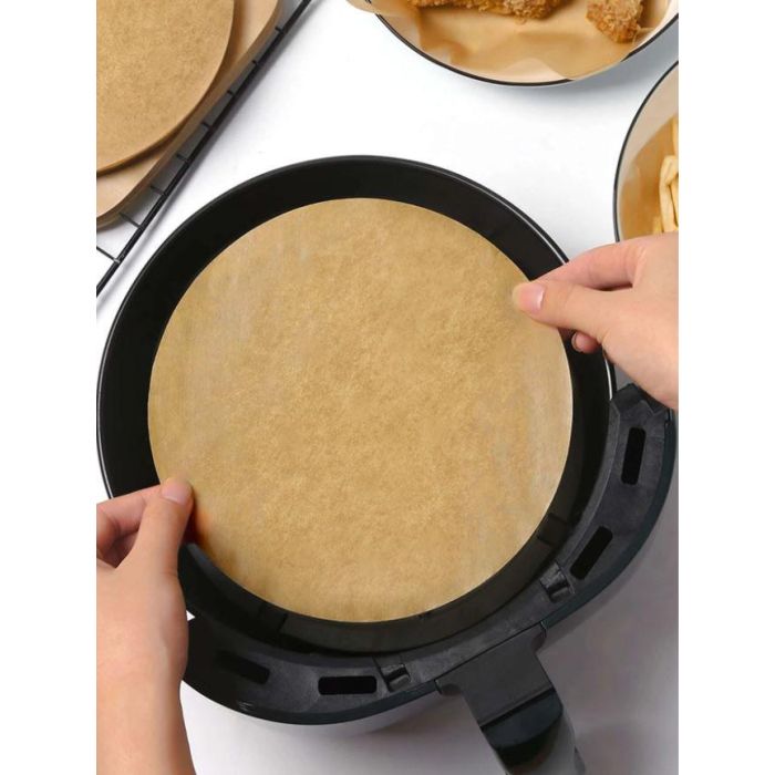 Algon - Set de 40 Papeles Redondos para Airfryer de 23 cm (24 Unidades) 2