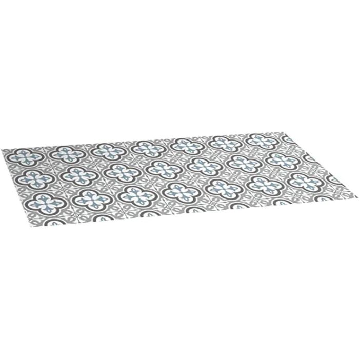 Croma Collection Alfombra vinílica Hidra topo 50x110 cm, PVC, antideslizante, interior/exterior