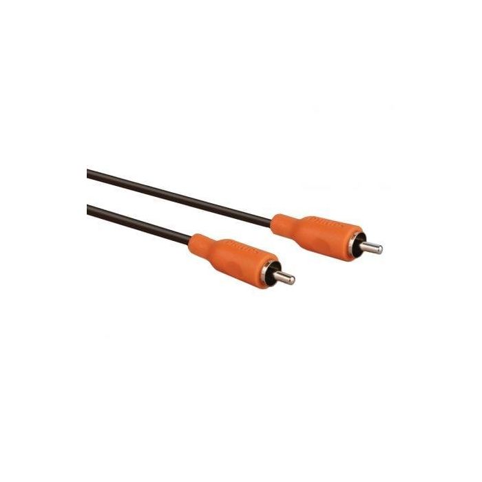 CABLE DE AUDIO COAXIAL NARANJA - 2 METROS 0 CABLE DE AUDIO COAXIAL NARANJA - 2 METROS 0