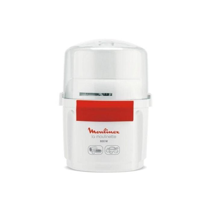 Moulinex AD560120 Picadora La Moulinette 1, 2, 3, 800W, 200g para carne, cebolla, frutos secos. Cuchilla extraíble, apto lavavajillas. Moulinex AD560120 Picadora La Moulinette 1, 2, 3, 800W, 200g para carne, cebolla, frutos secos. Cuchilla extraíble, apto lavavajillas.