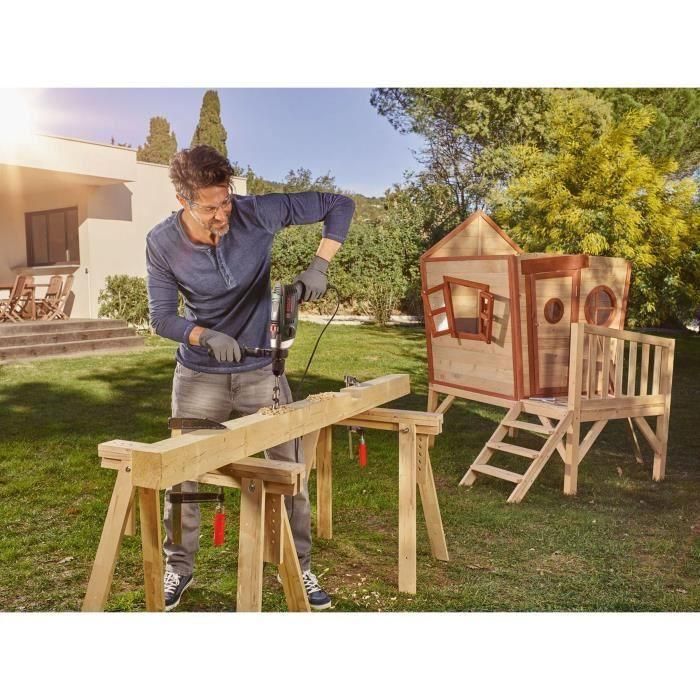 Bosch AdvancedImpact 900 Taladro Percutor 900W para Acero 13mm, Hormigón 18mm y Madera 40mm 3