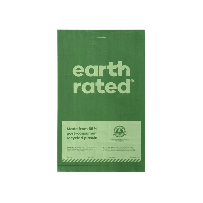Earth Rated Bolsas para Caca de Perro 300 Unidades, Extra Resistentes, Anti-fugas, 65% Recicladas, Lavanda 1 Earth Rated Bolsas para Caca de Perro 300 Unidades, Extra Resistentes, Anti-fugas, 65% Recicladas, Lavanda 1