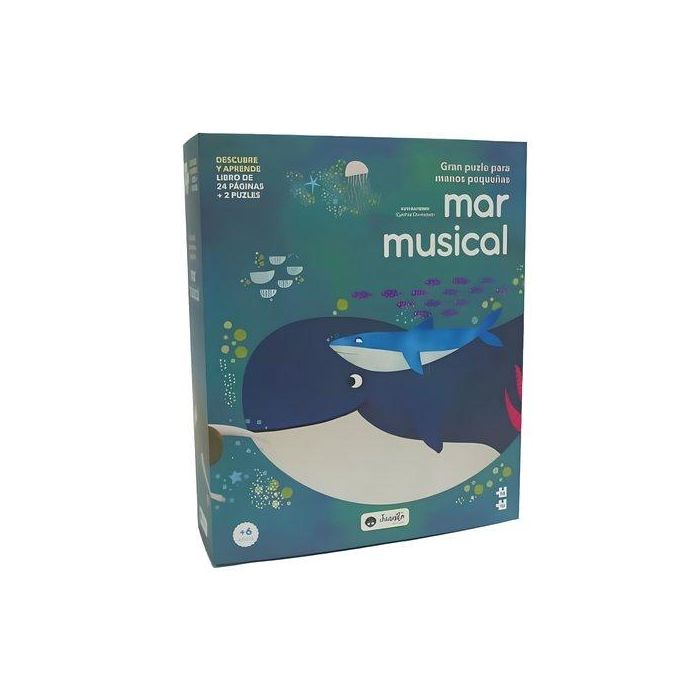 Puzle Juanito Books Mar Musical 140 Piezas (+6 Años)
