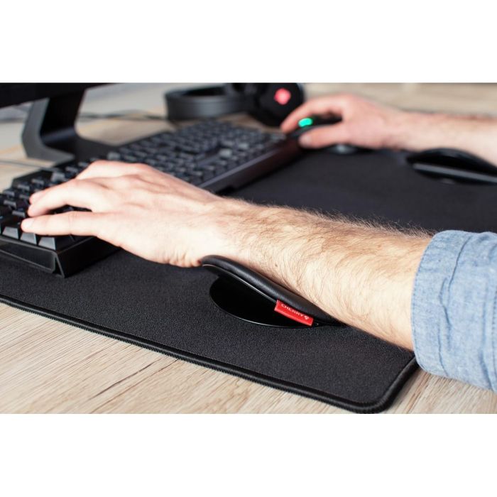 Cherry SLIDEPAD ERGO Reposamuñecas Ergonómico Negro para Teclado/Ratón Fácil de Limpiar 6 Cherry SLIDEPAD ERGO Reposamuñecas Ergonómico Negro para Teclado/Ratón Fácil de Limpiar 6