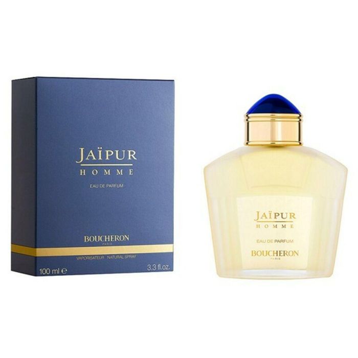 Boucheron JAÏPUR HOMME Eau de Parfum 100 ml para Hombre - Fragancia Oriental Especiada en Vaporizador 1