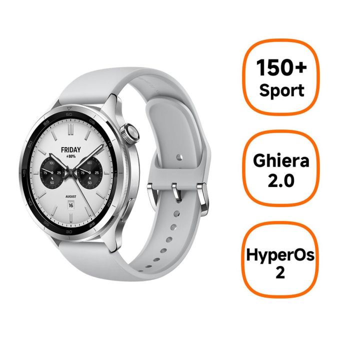 Smartwatch Xiaomi S4 BHR9197GL Gris Plateado 9 Smartwatch Xiaomi S4 BHR9197GL Gris Plateado 9