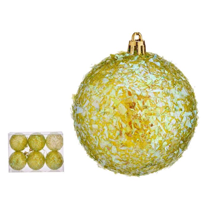 Krist+ Set de 6 Bolas de Navidad Verde 8 cm (12 Unidades) Krist+ Set de 6 Bolas de Navidad Verde 8 cm (12 Unidades)