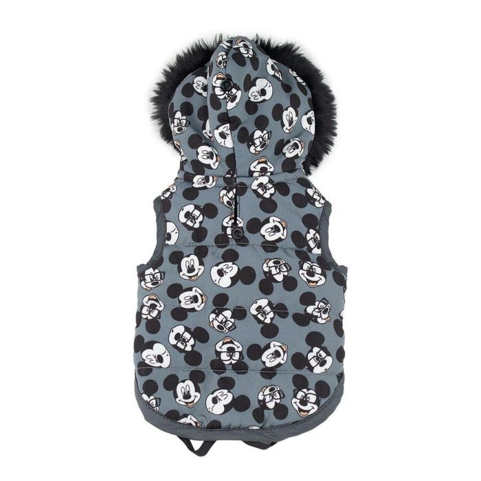Abrigo para Perro Mickey Mouse Gris Abrigo para Perro Mickey Mouse Gris