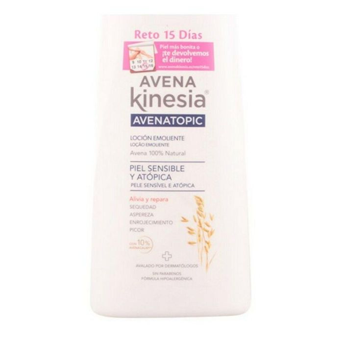 Avena Kinesia AvenaTopic Loción Corporal Emoliente para Piel Sensible y Atópica Hipoalergénica Avena Coloidal 400ml