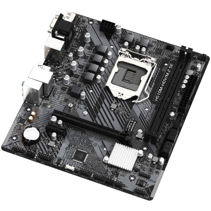 ASRock PLACA ASROCK H510M-HDV/M.2 SE, Intel LGA1200, DDR4, Micro ATX, 90-MXBM00-A0UAYZ 2 ASRock PLACA ASROCK H510M-HDV/M.2 SE, Intel LGA1200, DDR4, Micro ATX, 90-MXBM00-A0UAYZ 2