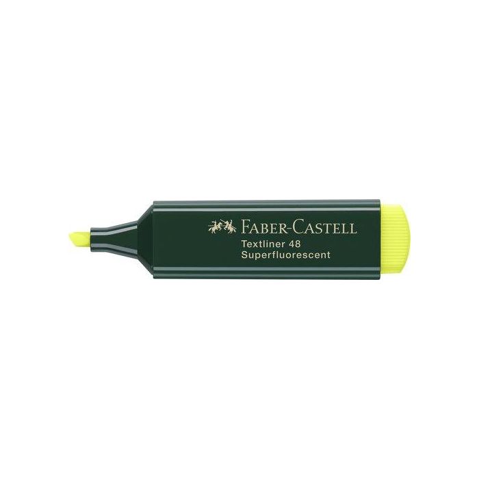 Faber Castell Marcador Fluorescente Textliner Amarillo